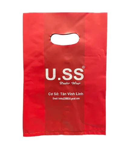 HDPE Die-Cut Handle Bags